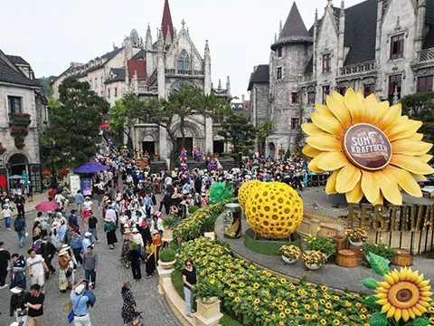 Đà Nẵng: Sun World Ba Na Hills đón lượng khách kỷ lục trong một ngày 