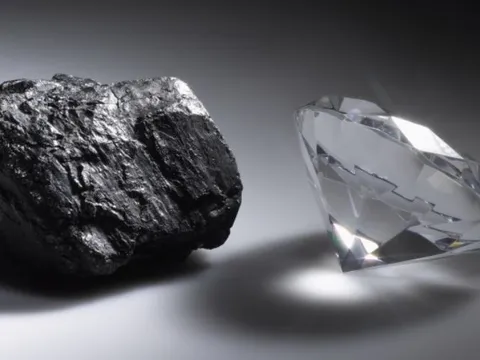 Vì sao than đá rẻ còn kim cương lại đắt dù đều là carbon?