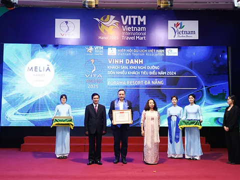Furama Resort Đà Nẵng được vinh danh nhiều giải thưởng quan trọng tại VITM 2025