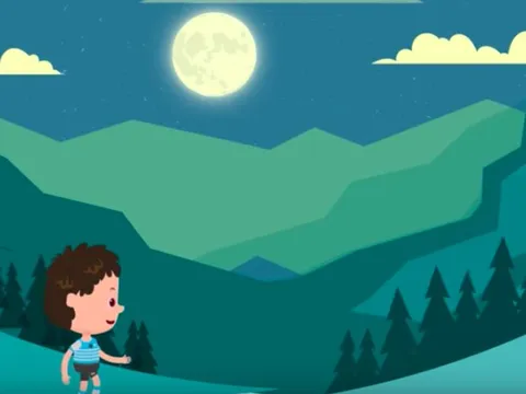 Tại sao chúng ta lại cảm thấy mặt trăng đi theo mình?