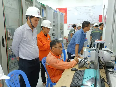 EVNSPC tiếp tục đóng điện thêm 4 công trình 110kV chào mừng 50 năm Giải phóng miền Nam
