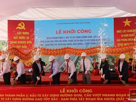Đắk Nông: Khởi công dự án thành phần cao tốc Gia Nghĩa - Chơn Thành