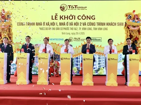 T&T Group khởi công xây dựng 2 công trình nhà ở xã hội tại Vĩnh Long