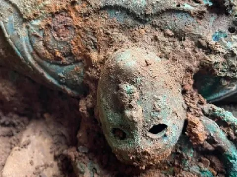 Phát hiện kho báu kỳ lạ với hơn 800 cổ vật giữa cánh đồng Anh