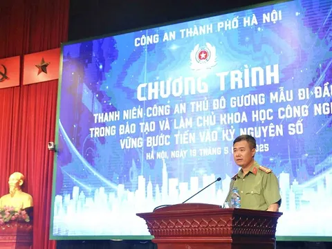 Thanh niên Công an Thủ đô gương mẫu đi đầu trong đào tạo, làm chủ khoa học công nghệ