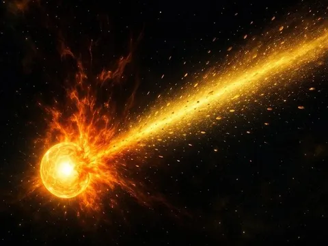 Vụ nổ sao kỳ bí có thể đã "rèn" ra một hành tinh vàng chỉ trong nửa giây