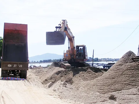 Đà Nẵng xử lý 'nóng' tình trạng khan hiếm cát xây dựng