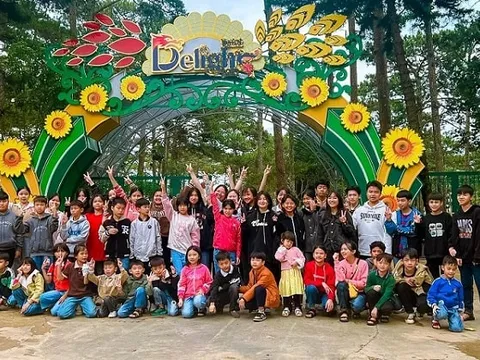 Delight Park Đà Lạt 'thắp ước mơ' trẻ em có hoàn cảnh khó khăn