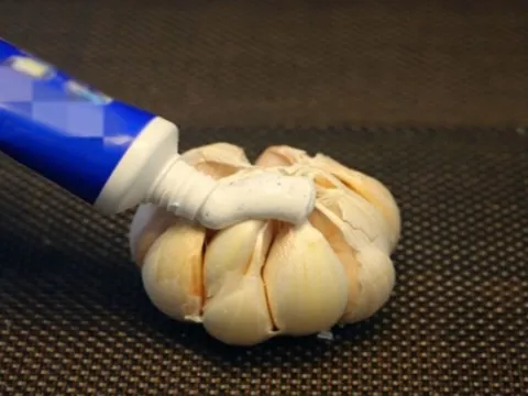 Đặt củ tỏi bôi kem đánh răng trong phòng tắm: Mẹo nhỏ ít ai ngờ tới, hiệu quả bất ngờ