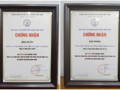 Seed Coffee, Thiên Hương Phát Đà Lạt lọt Top 50 thương hiệu nổi bật