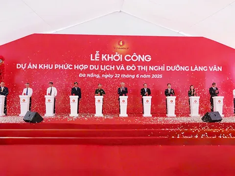Đà Nẵng: Vingroup khởi công xây dựng ‘thiên đường nghỉ dưỡng’ Làng Vân