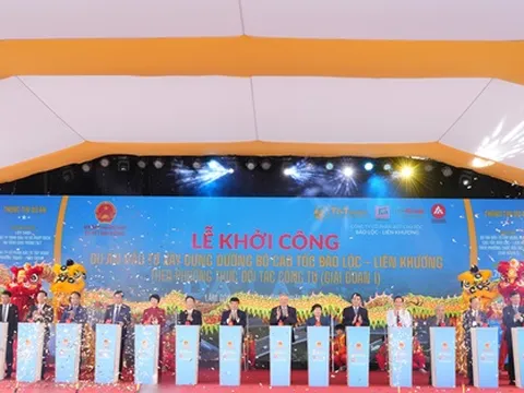 Khởi công dự án cao tốc Bảo Lộc – Liên Khương tổng vốn đầu tư trên 17.700 tỷ đồng