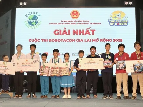 Gia Lai: Ươm mầm STEM từ sân chơi Robotacon