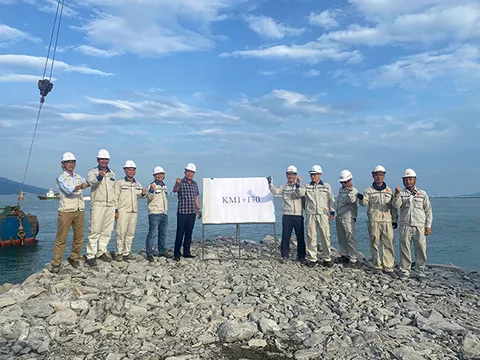 Đà Nẵng: Hạng mục đê, kè chắn sóng cảng Liên Chiểu cơ bản về đích