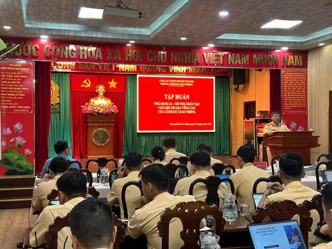 TP Hồ Chí Minh nâng cao năng lực ứng dụng AI cho lực lượng cảnh sát giao thông