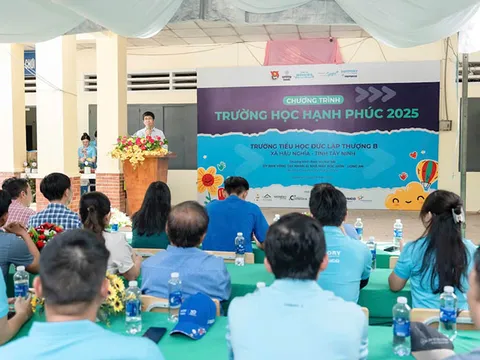Xây trường học hạnh phúc tại Tây Ninh
