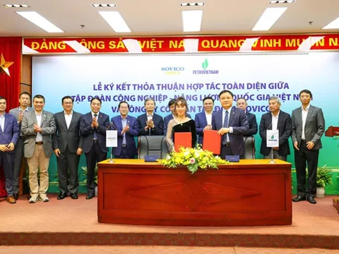Petrovietnam và SOVICO ký kết hợp tác chiến lược, mở rộng phát triển năng lượng và kinh tế