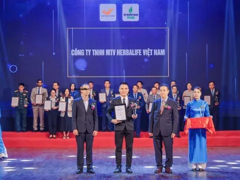 Herbalife Việt Nam vào top 10 nhãn hiệu nổi tiếng Việt Nam