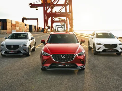 Mazda CX-3 2025 ra mắt tại Việt Nam, giá từ 549 triệu đồng