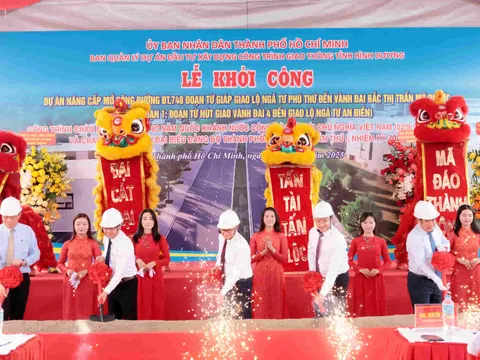TP Hồ Chí Minh: Khởi công hai dự án trọng điểm giảm ùn tắc, tăng năng lực logistics