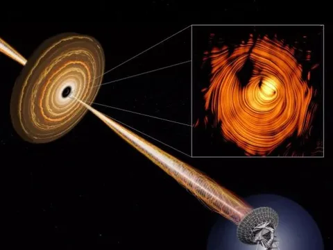 Chụp được hình ảnh "Con mắt của Sauron" chiếu thẳng về Trái Đất