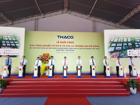 Gần 8.000 tỷ đồng mở rộng khu công nghiệp Cơ khí ô tô Chu Lai Trường Hải 