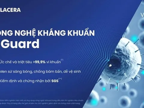 Tổng Công ty Viglacera triển khai áp dụng công nghệ kháng khuẩn ViGuard™