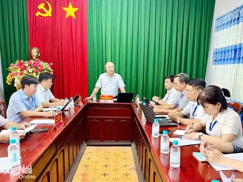 Sở Khoa học và Công nghệ Đồng Nai làm việc với một số xã biên giới về chuyển đổi số