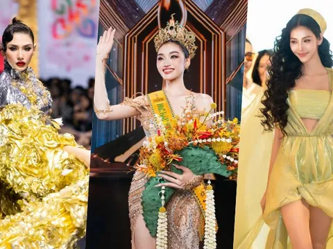 Sự trùng hợp bất ngờ thú vị của các nàng hậu từ những 'bộ cánh' đặc biệt