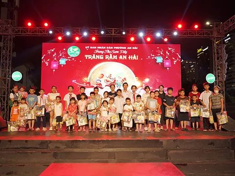 Đà Nẵng: Phường An Hải đem Trung thu đến với trẻ em hoàn cảnh khó khăn