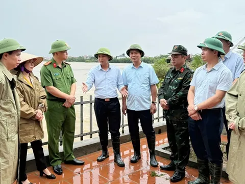 Bắc Ninh bám sát diễn biến thời tiết, chủ động, linh hoạt trong phòng, chống lụt bão