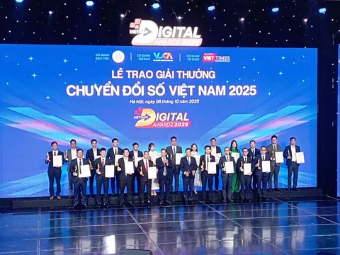 Vietnam Digital Awards 2025: Tôn vinh 52 tổ chức, cá nhân tiêu biểu