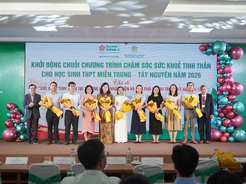 Đại học Đông Á khởi động chương trình chăm sóc sức khoẻ tinh thần cho học sinh miền Trung - Tây Nguyên