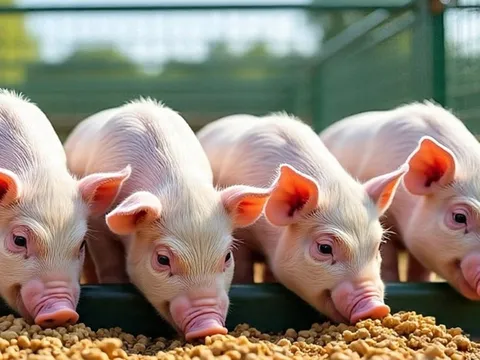 Giá heo hơi ngày 9/10/2025: Miền Bắc và miền Nam cùng giảm