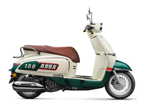 Xe tay ga cổ điển 150cc, phanh ABS, TCS, 2 camera, giá hơn 44 triệu đồng