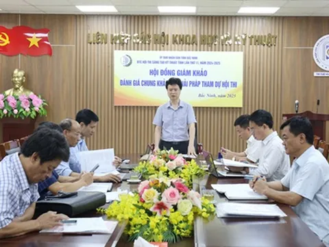 Đánh giá Chung khảo các giải pháp tham dự Hội thi Sáng tạo kỹ thuật tỉnh Bắc Ninh lần thứ 11