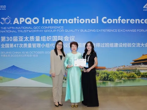 Sao Thái Dương nhận Giải thưởng Chất lượng xuất sắc châu Á – Thái Bình Dương 2025