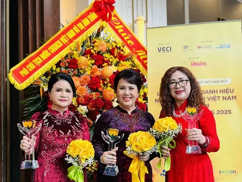 Gia Lai có 3 nữ doanh nhân được trao danh hiệu Bông Hồng Vàng 2025