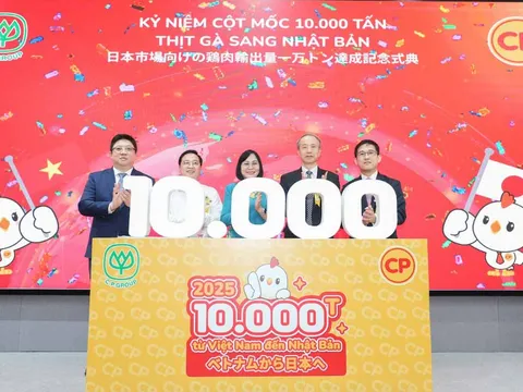 Một doanh nghiệp cán mốc 10.000 tấn thịt gà chế biến xuất sang Nhật Bản